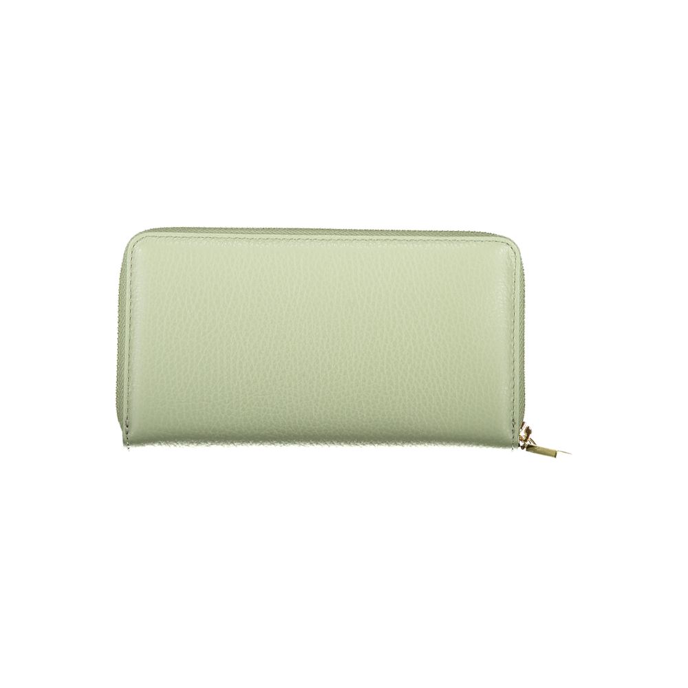 Green Leather Women Wallet