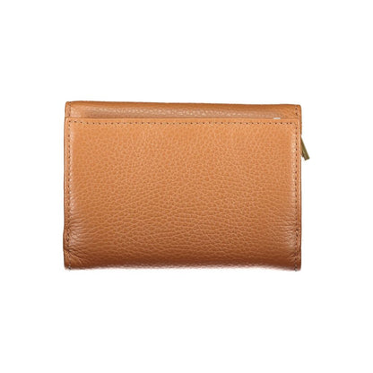 Brown Leather Women Wallet