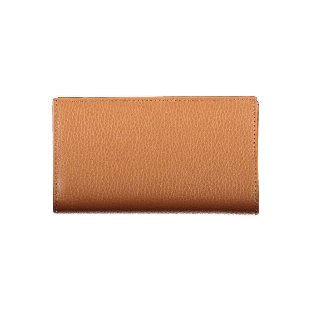 Brown Leather Women Wallet