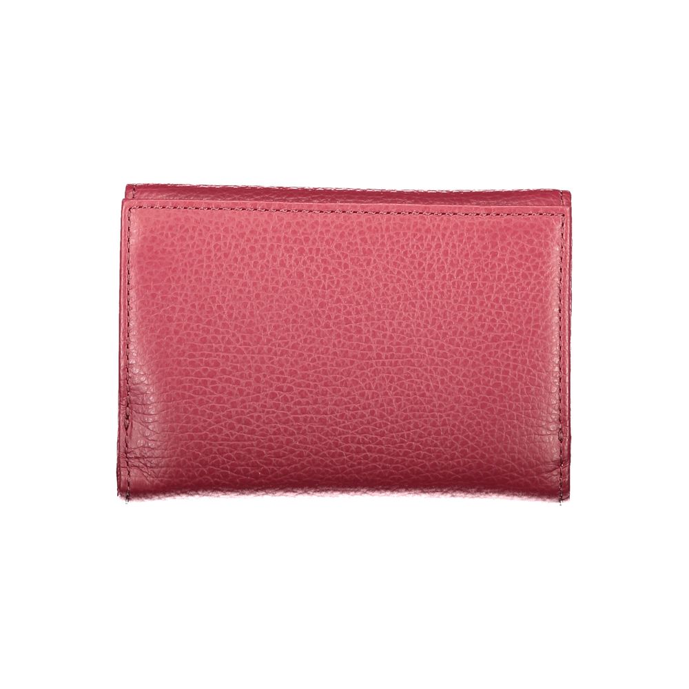 Purple Leather Women Wallet