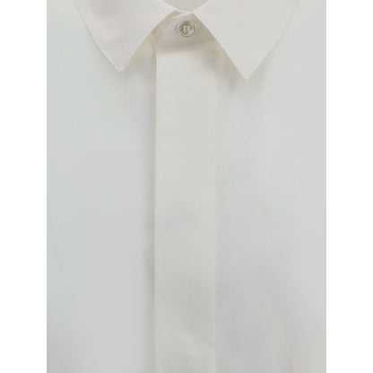 White Cotton Dress Shirt