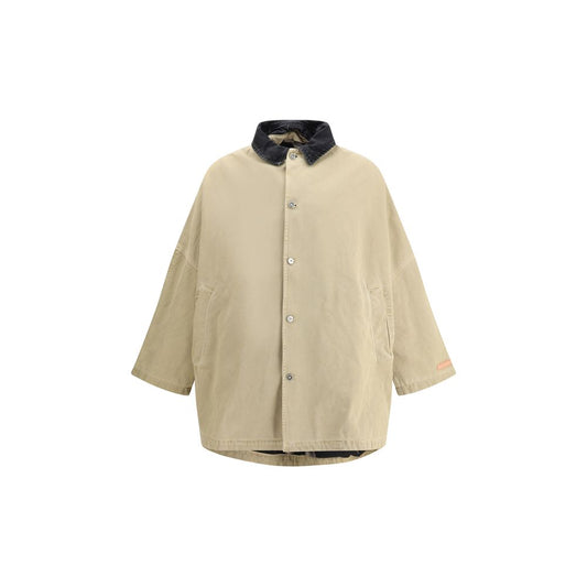 Beige Cotton Clothing