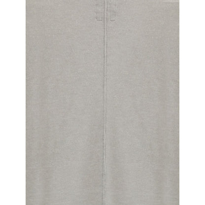 Gray Polyamide T-Shirt