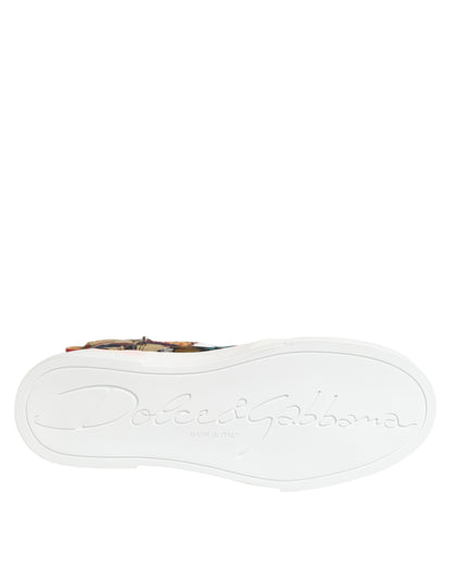 Multicolor Patchwork High Top Sneakers Shoes