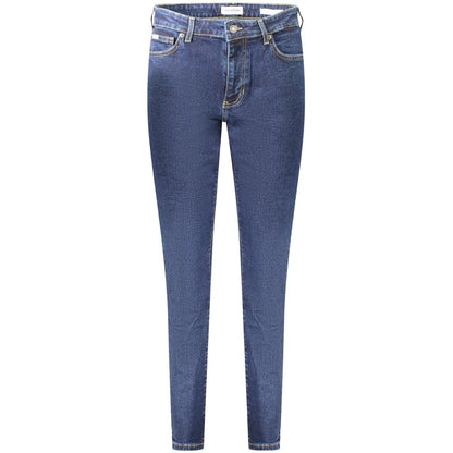 Blu Cotton Women Jeans