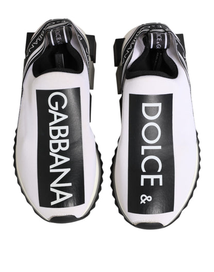 Black White Slip On Sorrento Sneakers Shoes