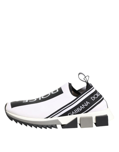Black White Slip On Sorrento Sneakers Shoes
