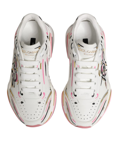 Multicolor Hand Painted DAYMASTER Sneaker Shoes