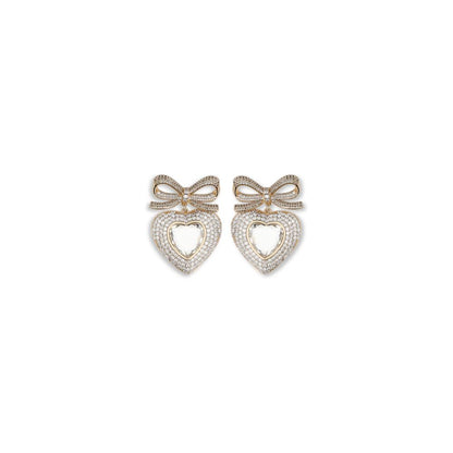 Gold Brass Earrings