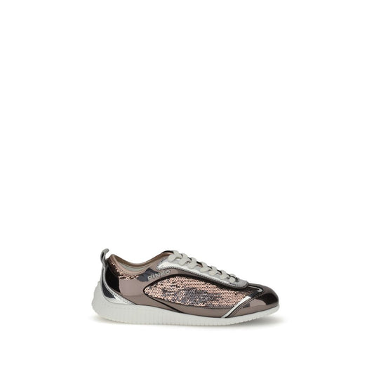 Multicolor Polyamide Low Top Sneakers