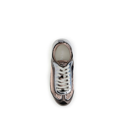 Multicolor Polyamide Low Top Sneakers