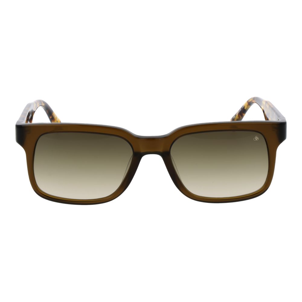 Brown Metal Sunglasses
