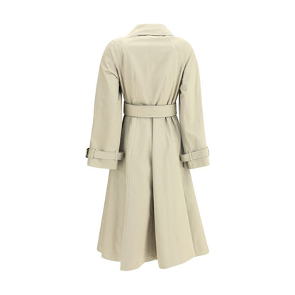 Beige Cotton Coat