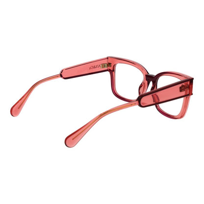 Red Stainless Steel Glasses (Frames)