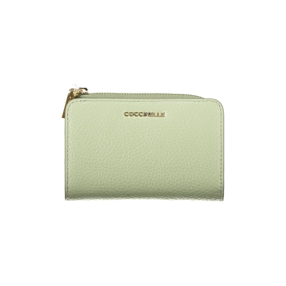 Green Leather Women Wallet