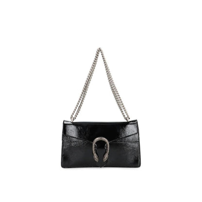 Black Calfskin Crossbody Bag