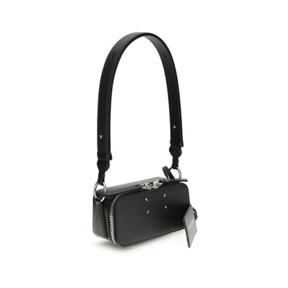 Black Calf Leather Bos Taurus Shoulder Bag