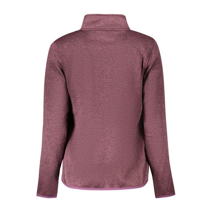 Purple Polyester Sweatshirt