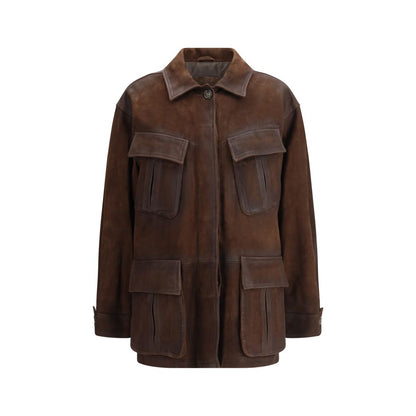 Brown Goatskin Clothing