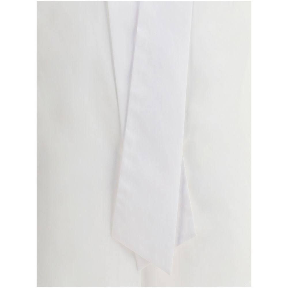 White Cotton Dress Shirt