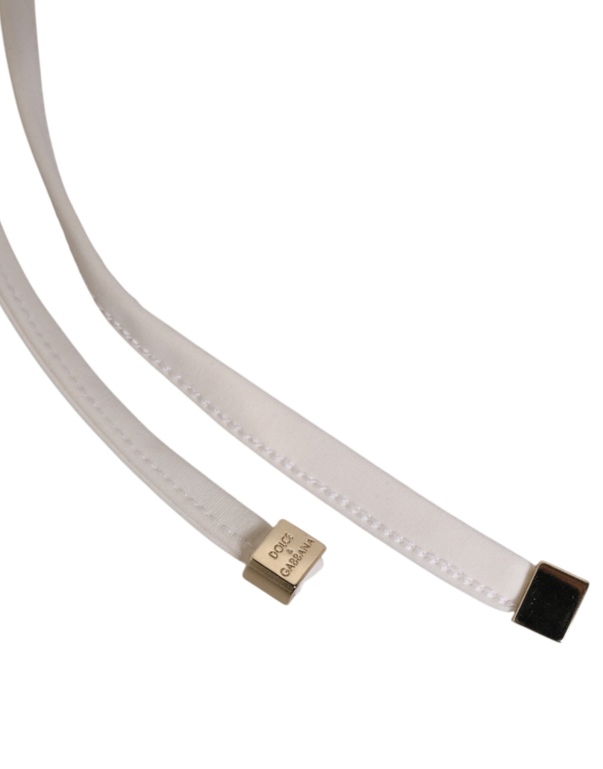 White Yellow Stripe Tie Side Logo Underwear