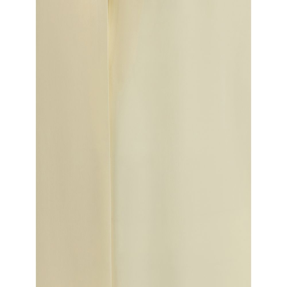 Beige Silk Blouse