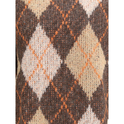 Brown Polyamide Sweatshirt