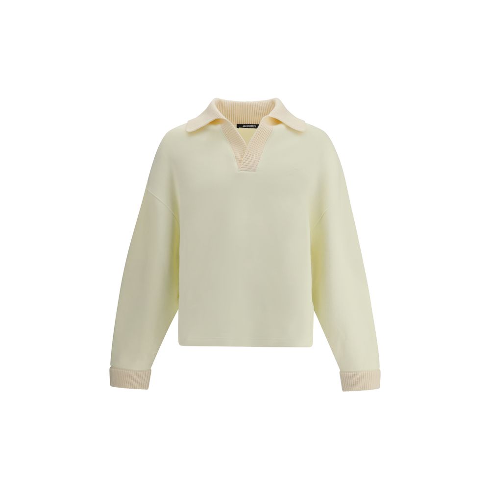 Cream Cotton Sweatshirt