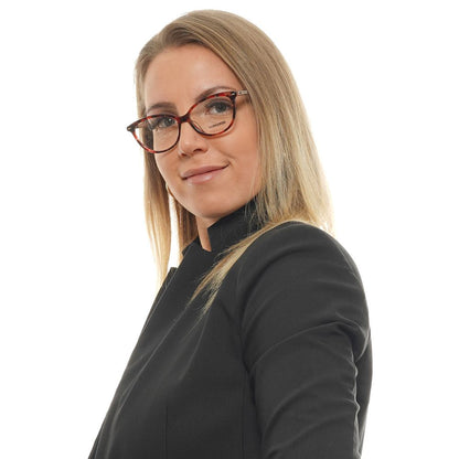 Red Plastic Glasses (Frames)