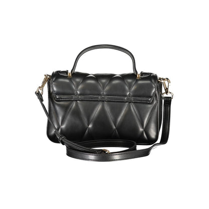 Nero Polyurethane Women's Shoulder Bag