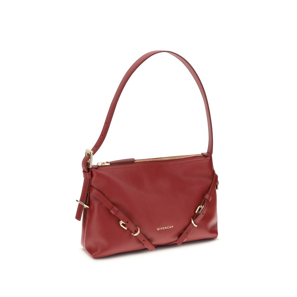 Red Calf Leather Bos Taurus Shoulder Bag