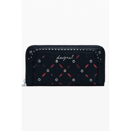 Black Polyethylene Women Wallet