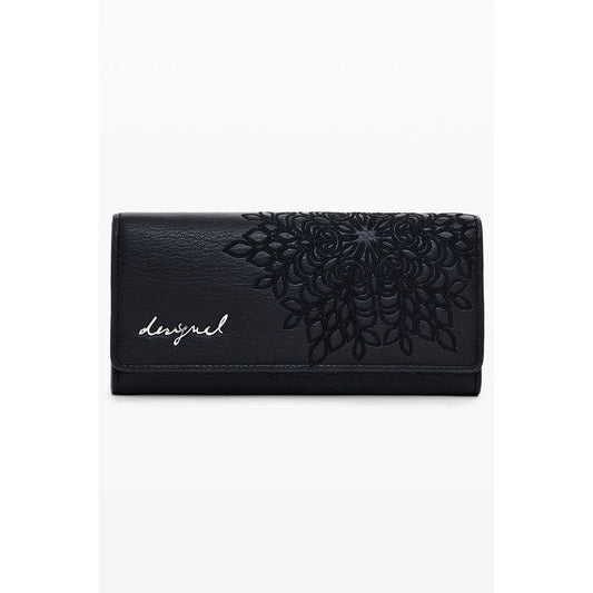 Black Polyethylene Women Wallet