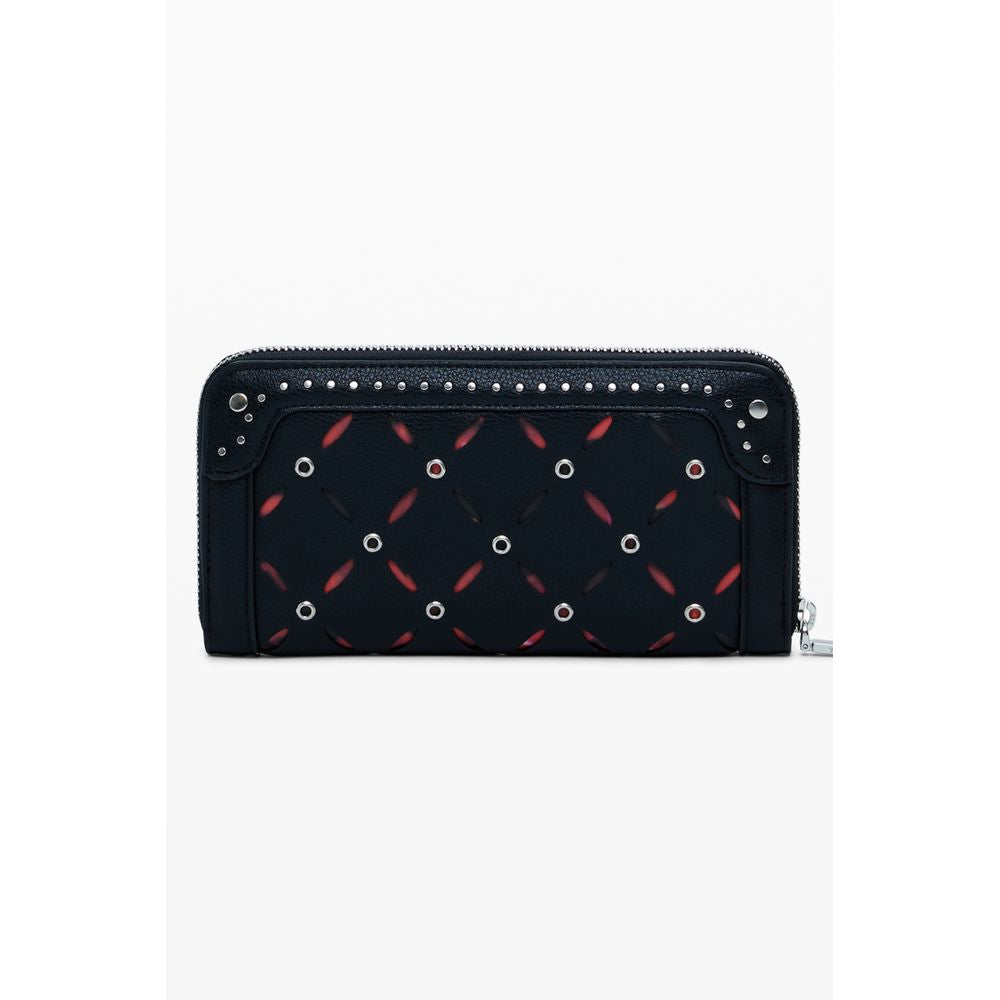 Black Polyethylene Women Wallet