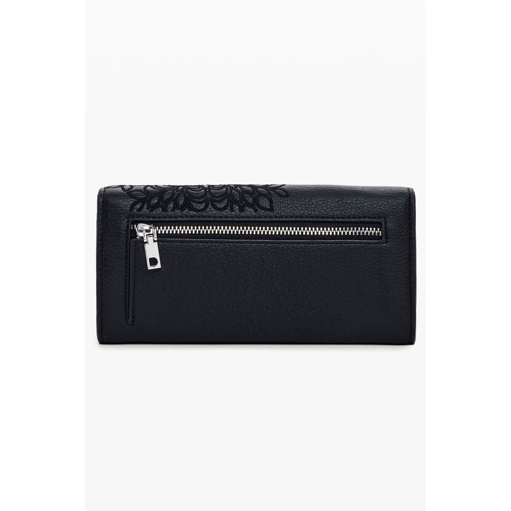 Black Polyethylene Women Wallet