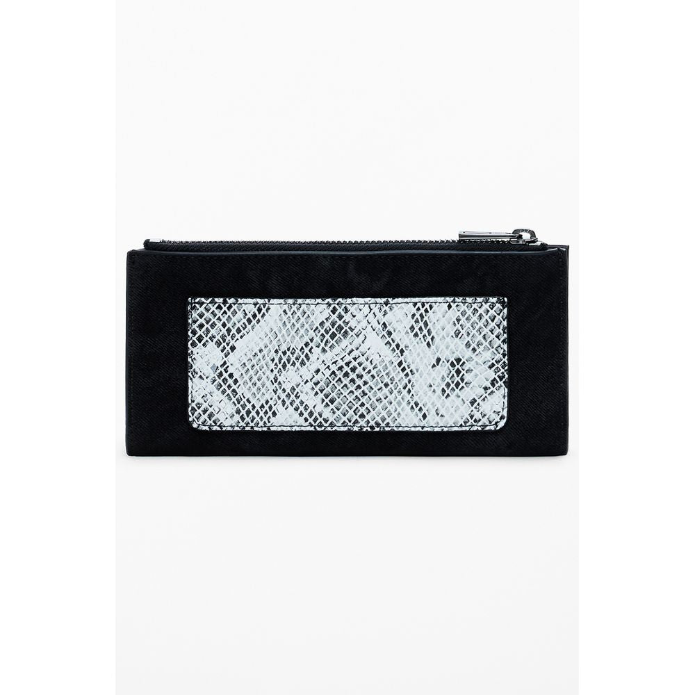 Black Polyethylene Women Wallet