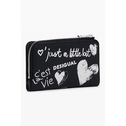 Black Polyethylene Women Wallet