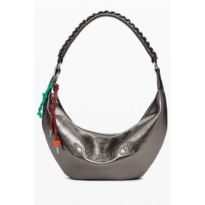 Bronze Polyethylene Women Handbag