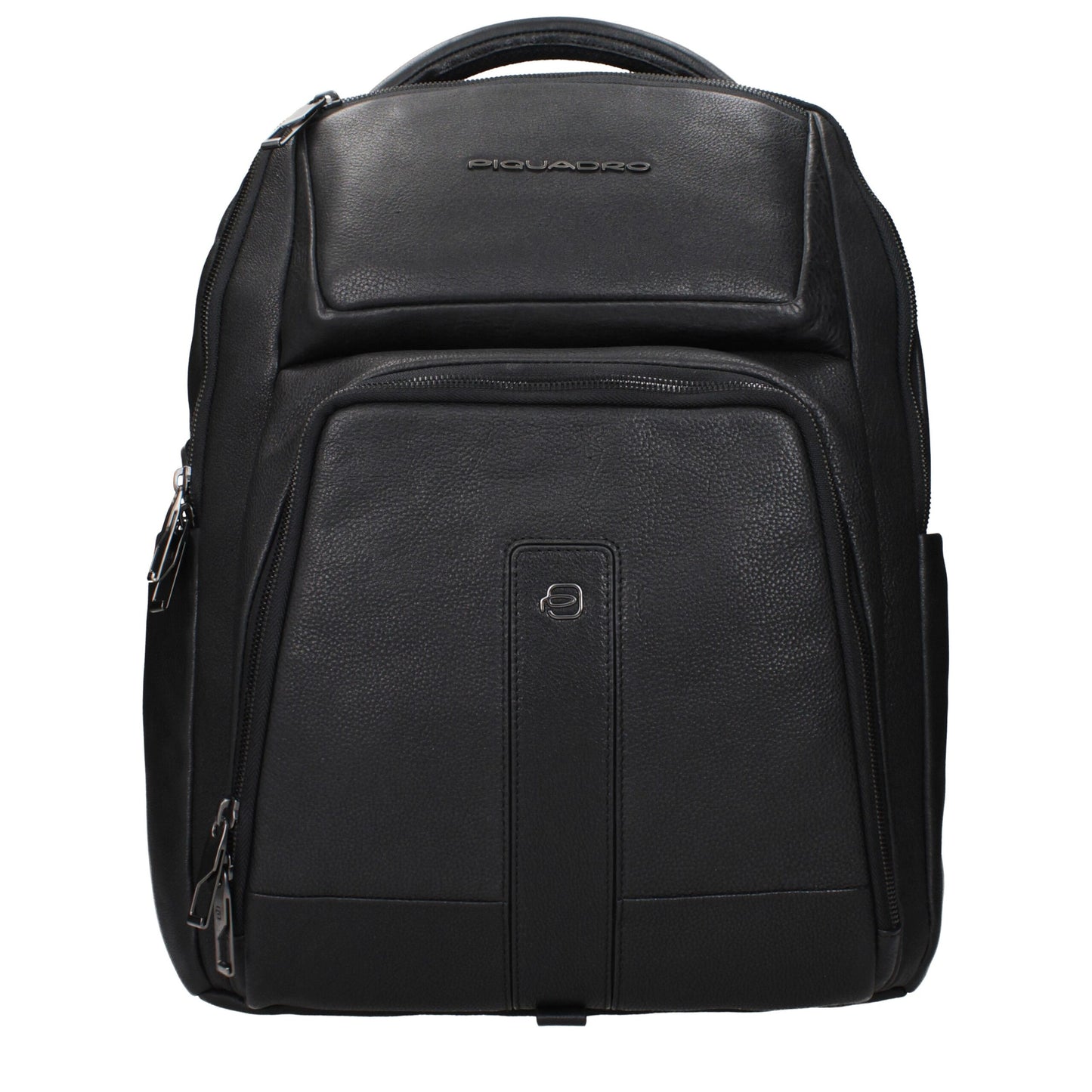 Black Leather Backpack