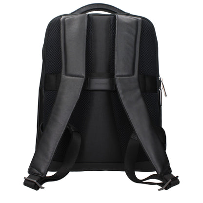 Black Leather Backpack