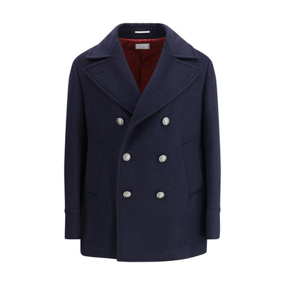 Blue Wool Coat