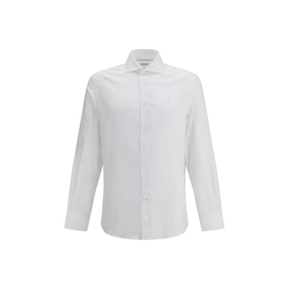White Cotton Dress Shirt