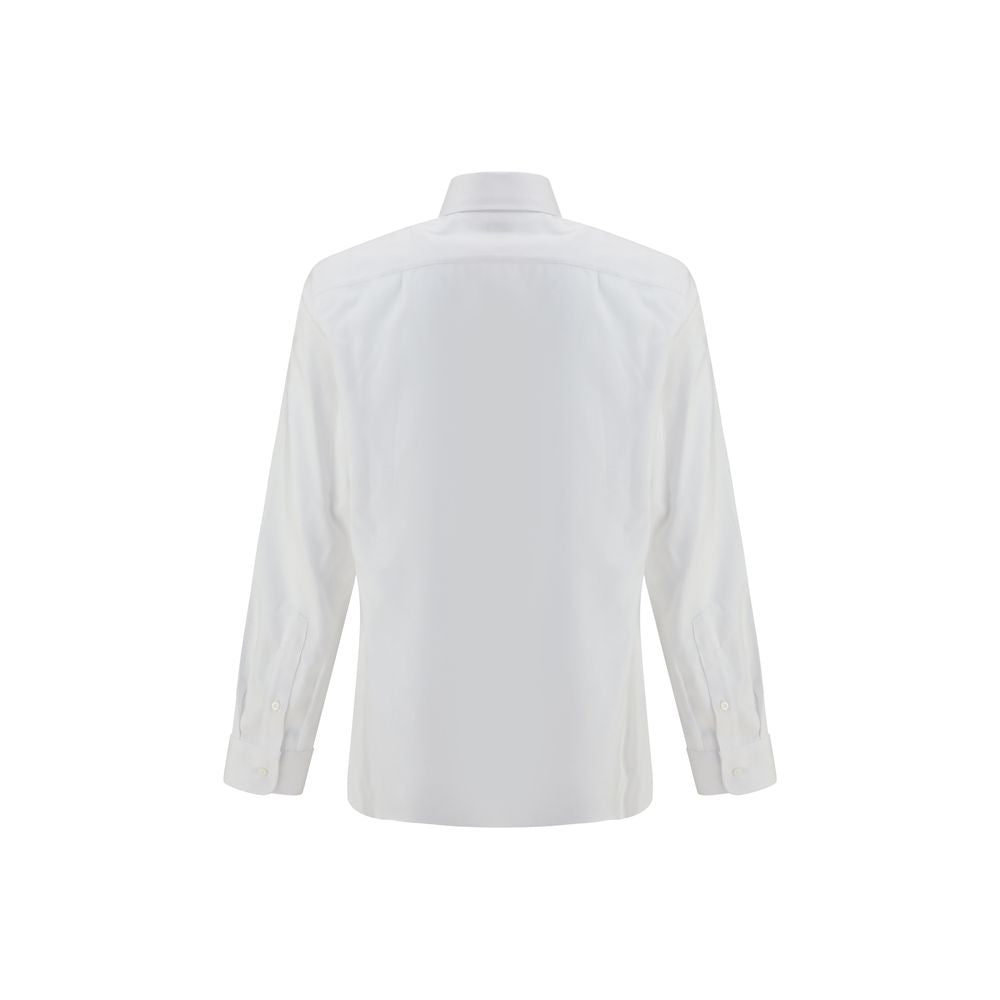 White Cotton Dress Shirt