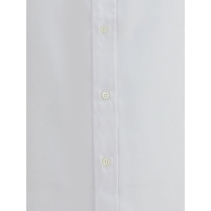 White Cotton Dress Shirt
