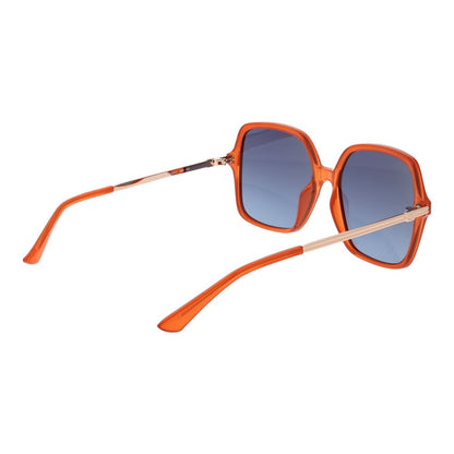 Orange Plastic Sunglasses