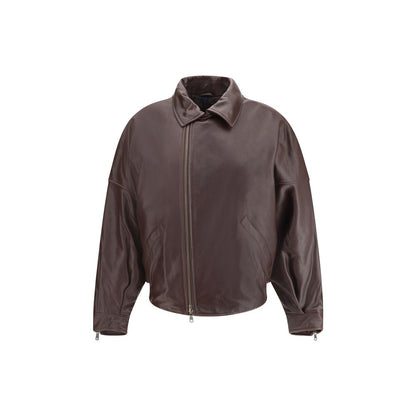 Oversized leather Jacket