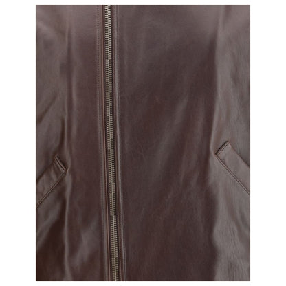 Oversized leather Jacket