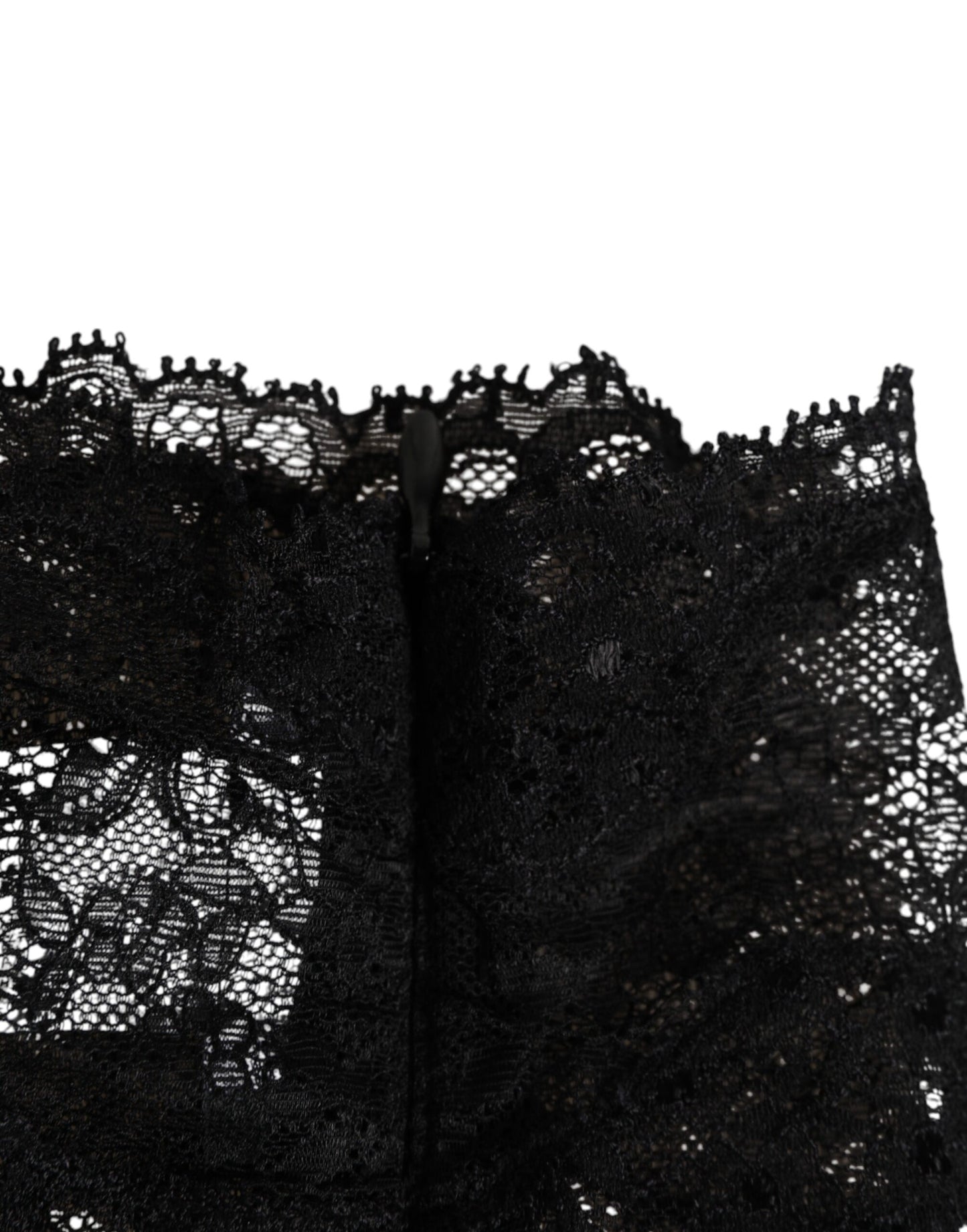 Black Lace Bandeau Bustier Top Sheer Stretch Underwear