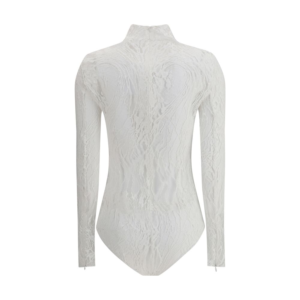 White Cotton Bodysuit