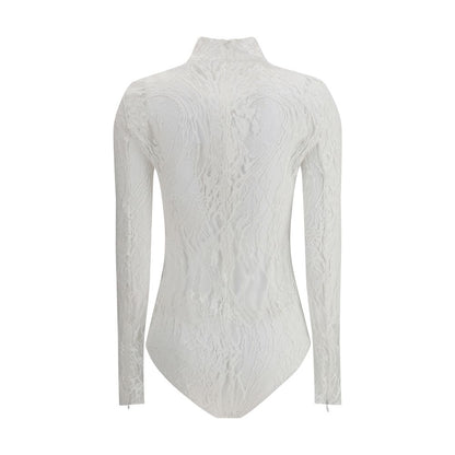 White Cotton Bodysuit
